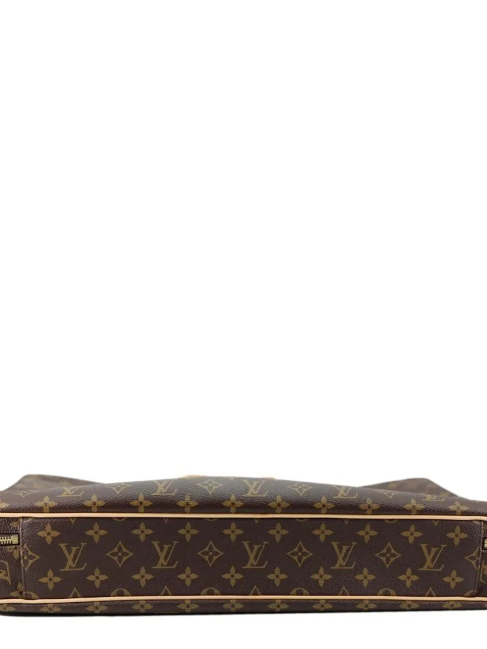 Louis Vuitton 2 Hangers Monogram Canvas Garment Cover Bag Brown
